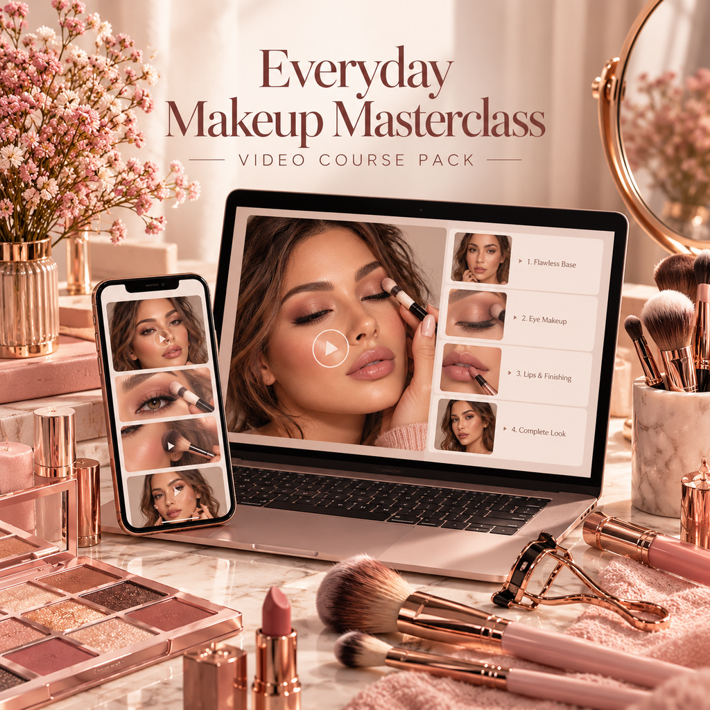 Everyday Makeup Masterclass — Step-by-Step Video Lessons